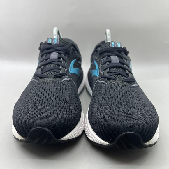 Brooks Ariel 20 Running Shoes Women Size 9.5 2E Black Blue Extra Wide Sneakers - Picture 2 of 9